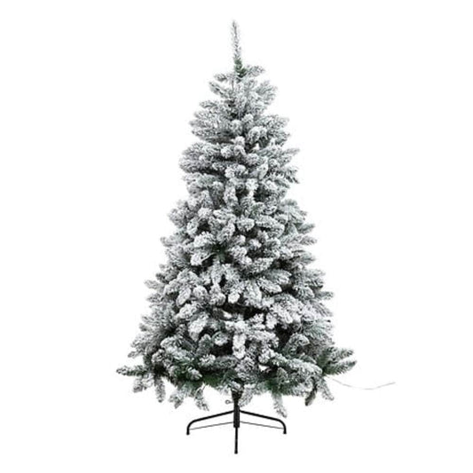Alpha 55 Sapin Artificiel Snow Lord 210 cm – Lumineux & Floqué