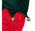 Alpha 55 Sapin déco à suspendre : Botte de lutin en feutrine avec grelot rouge 26 x 42 cm
