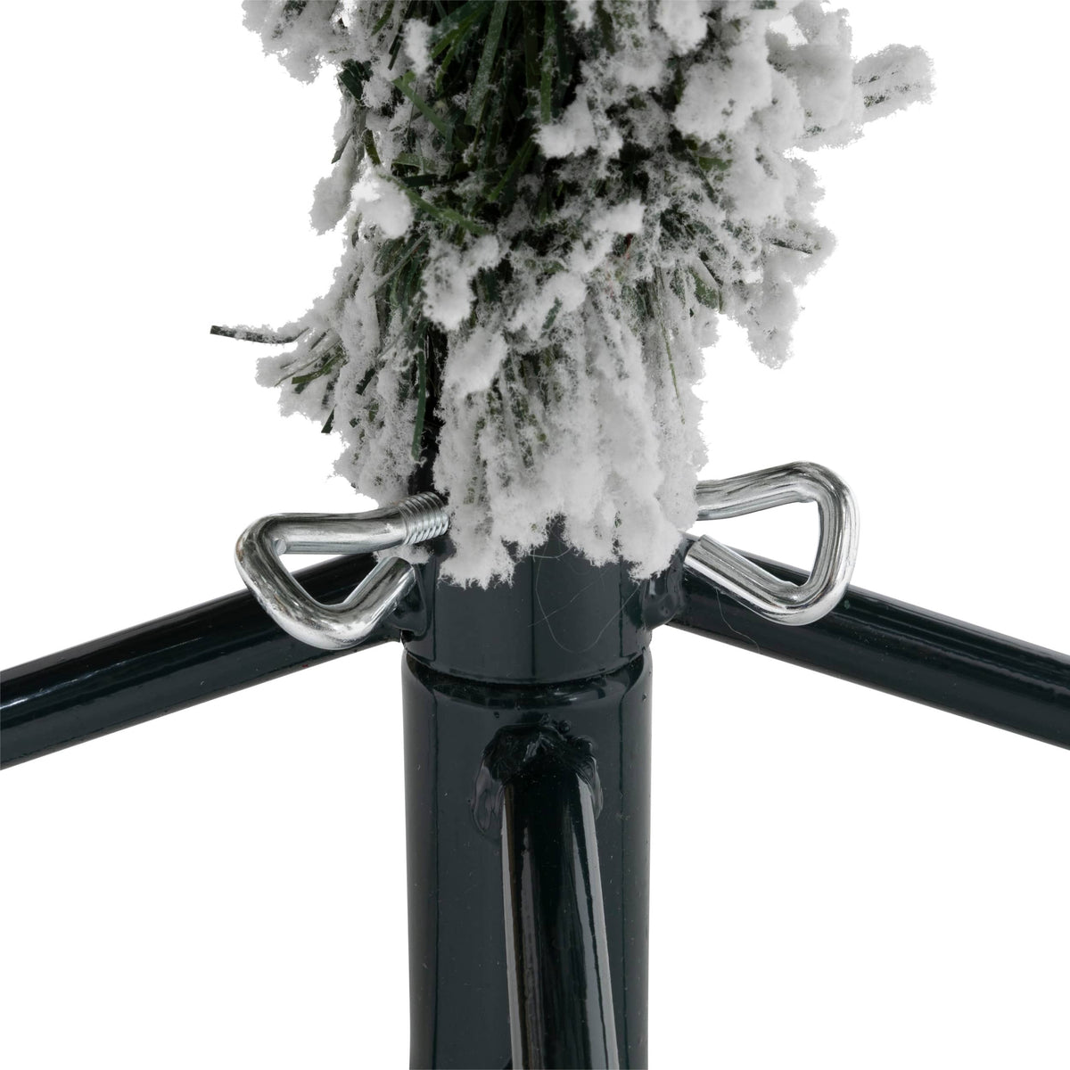 Alpha 55 Sapin floqué Windy Peak 300 cm – Noël blanc Alpha55