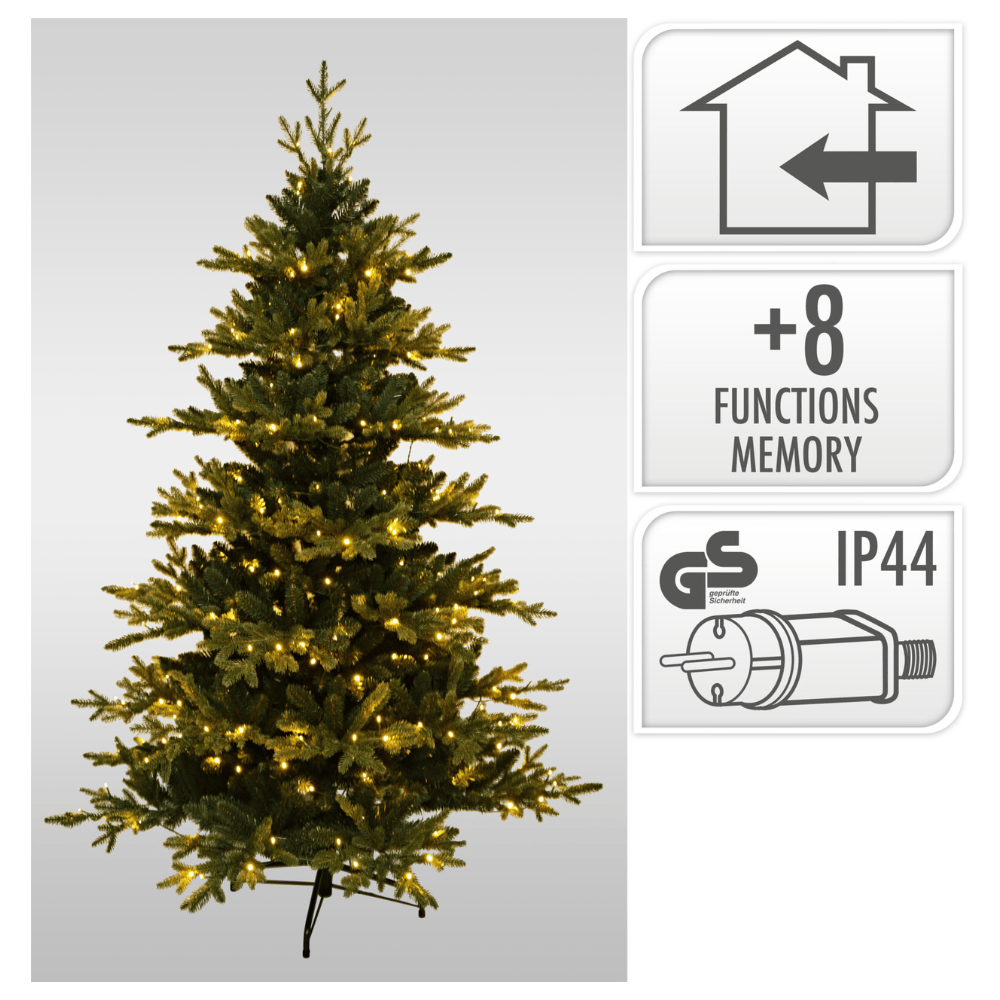 Alpha 55 Sapin Lumineux 290 LED Vert 180 x 112 cm