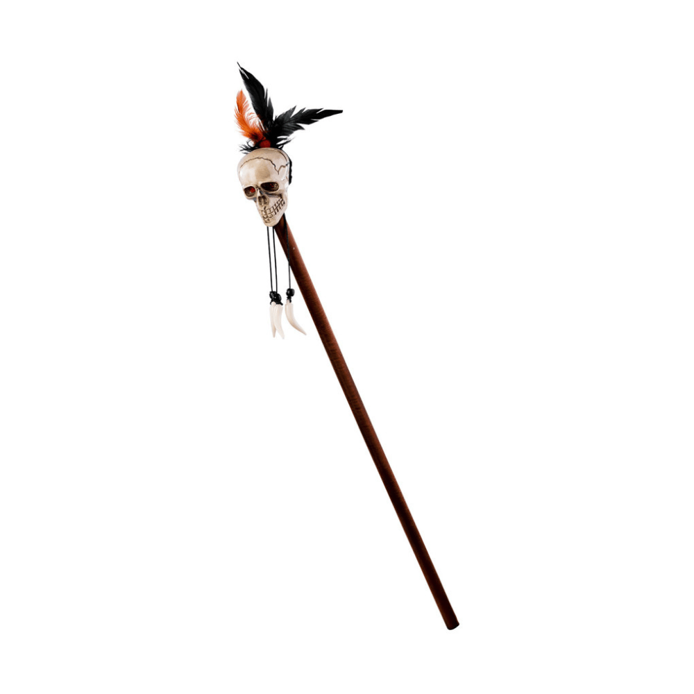 Alpha 55 Sceptre Crâne Vaudou 80 cm Accessoire Halloween