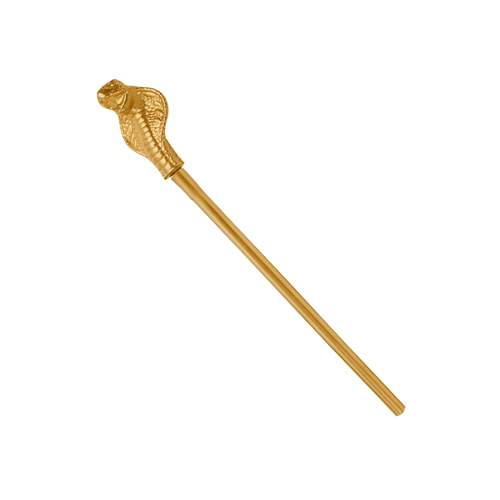 Alpha 55 Sceptre ou bâton de Pharaon doré 48 cm