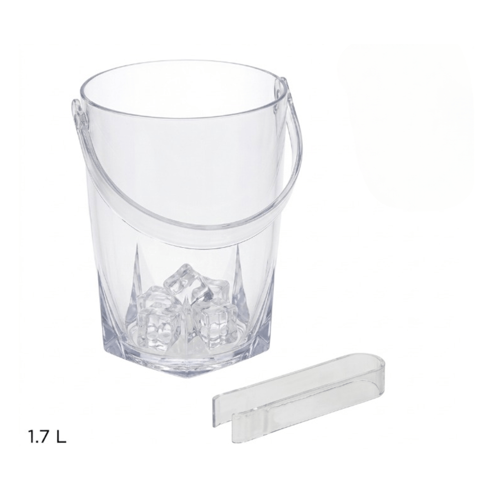 Alpha 55 Seau à glace en plastique avec anse pratique