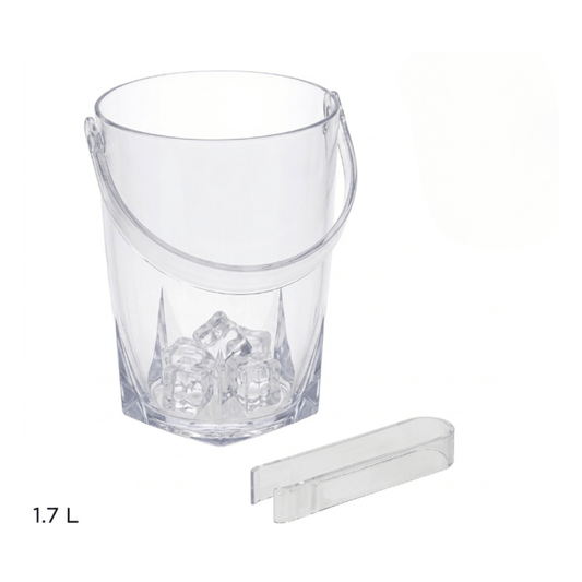 Alpha 55 Seau à glace en plastique avec anse pratique