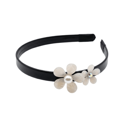 Alpha 55 Serre-tête Alex 2 fleurs – Accessoire cheveux