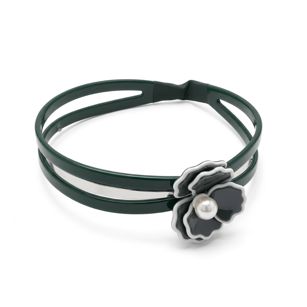 Alpha 55 Serre-tête Alex fleur – Accessoire cheveux chic