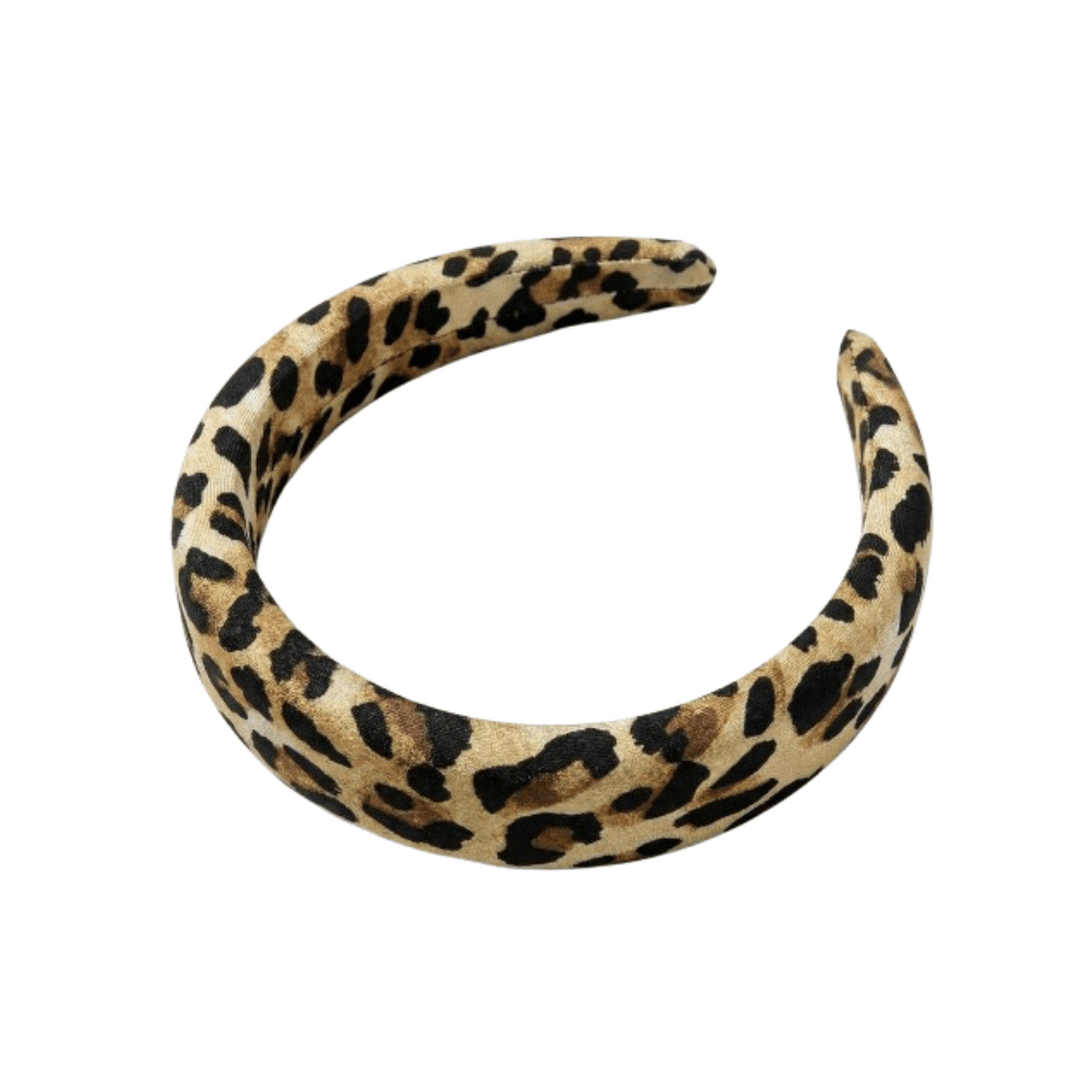 Alpha 55 Serre-tête tissu motif animal – Accessoire tendance