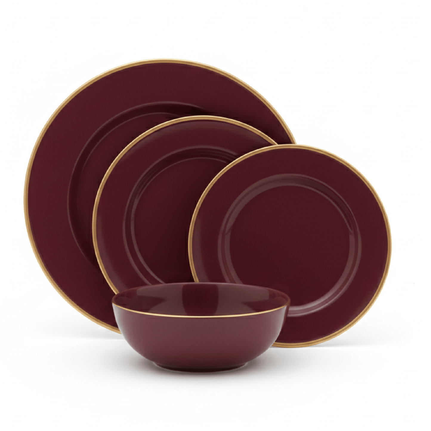 Alpha 55 Service en Porcelaine 24 Pièces – Élégant & Durable