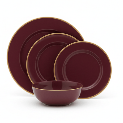 Alpha 55 Service en Porcelaine 24 Pièces – Élégant & Durable