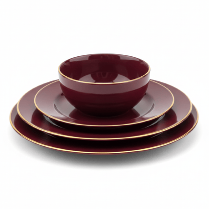 Alpha 55 Service en Porcelaine 24 Pièces – Élégant & Durable