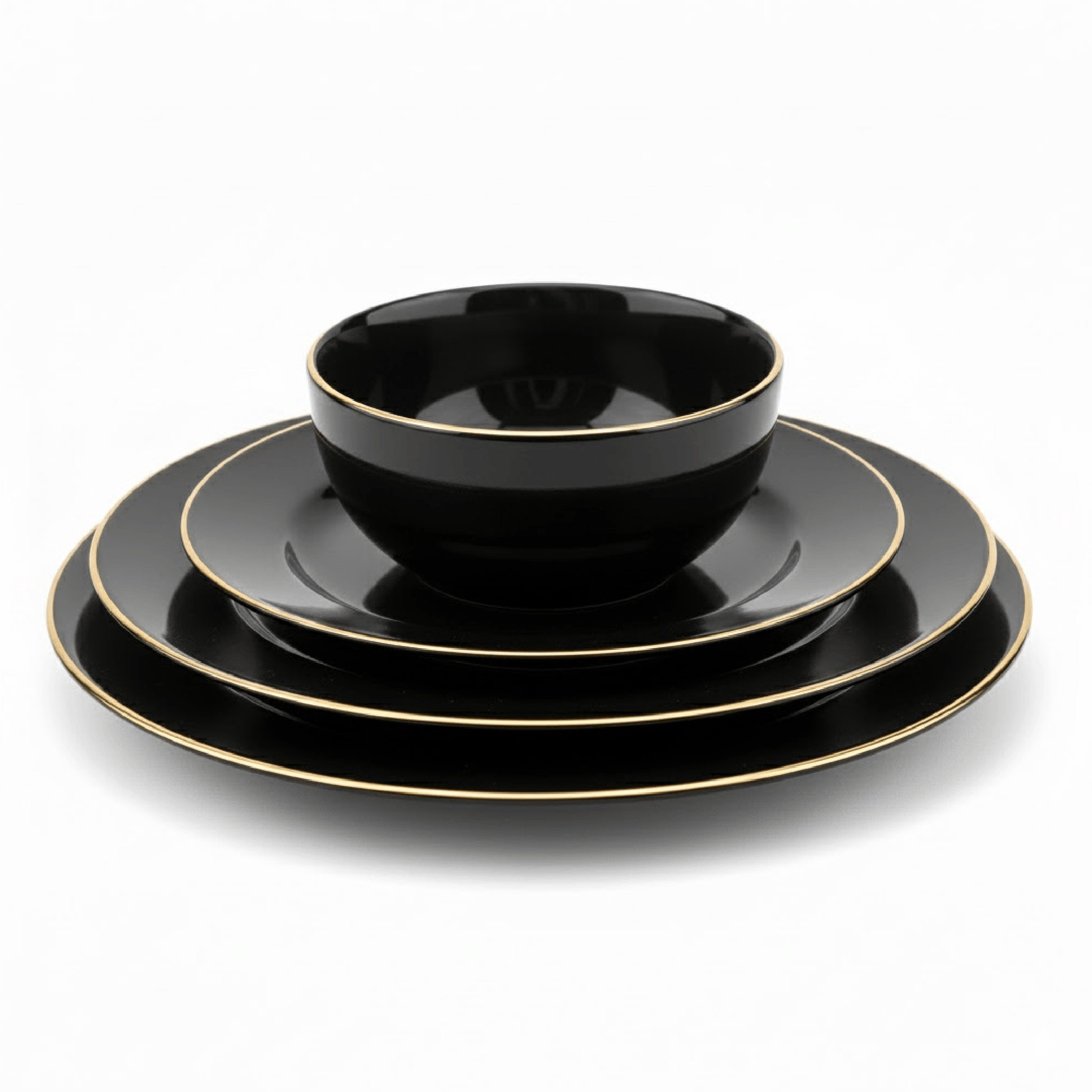 Alpha 55 Service en Porcelaine 24 Pièces – Élégant & Durable