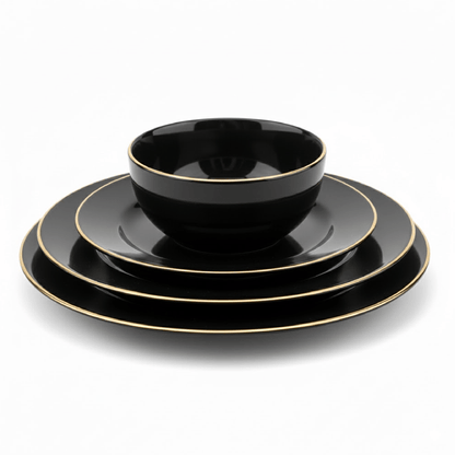 Alpha 55 Service en Porcelaine 24 Pièces – Élégant & Durable