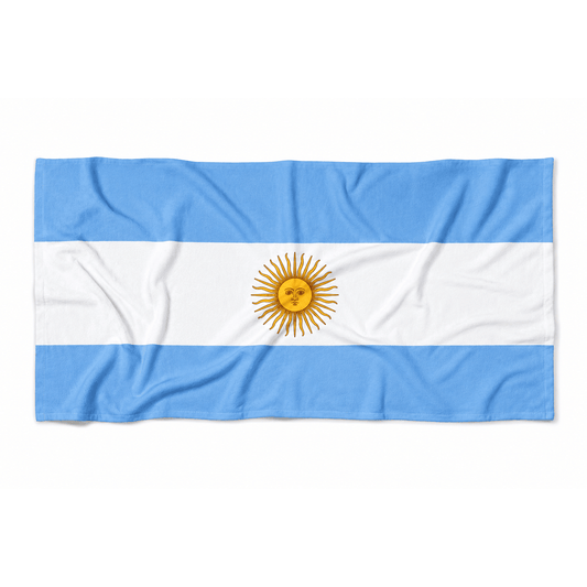 Alpha 55 Serviette de Plage Argentine - Douceur & Style Été