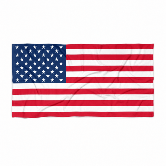 Alpha 55 Serviette de Plage USA - Douceur & Style Été