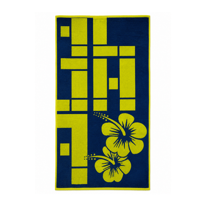 Alpha 55 Serviette de Plage Velour Aloha Élégante
