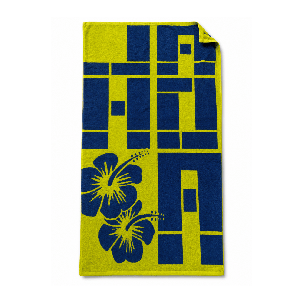 Alpha 55 Serviette de Plage Velour Aloha Élégante