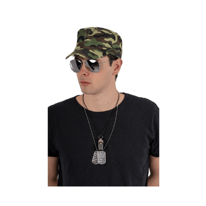 Alpha 55 Set 3 Pièces Casquette Militaire Accessoires