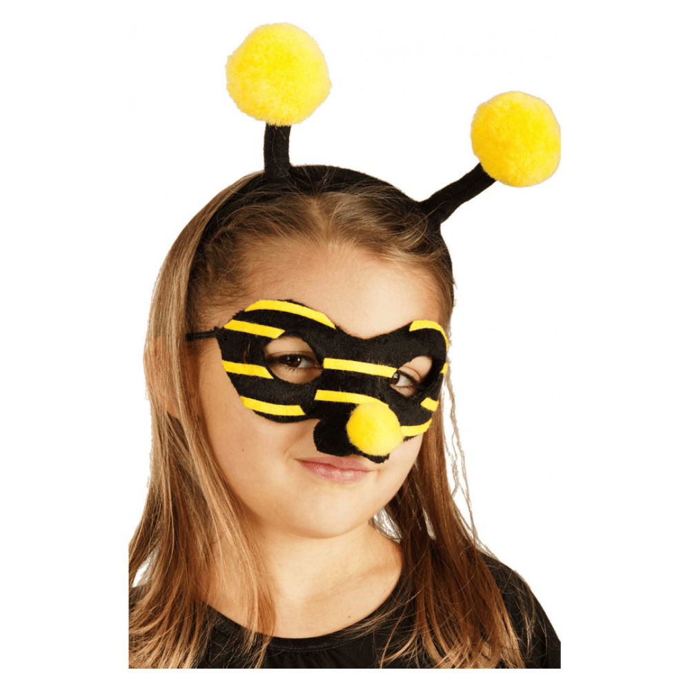 Alpha 55 Set Abeille Enfant 2 Pièces Oreilles & Loup – Déguisement