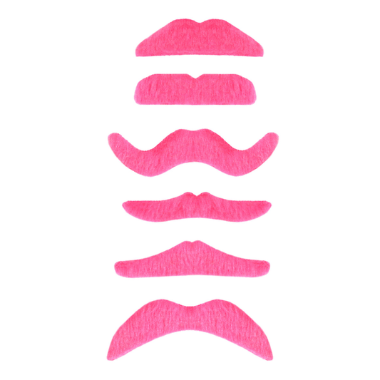Alpha 55 set accessoires policier Moustache Néon Rose – Accessoire Fun & Lumineux