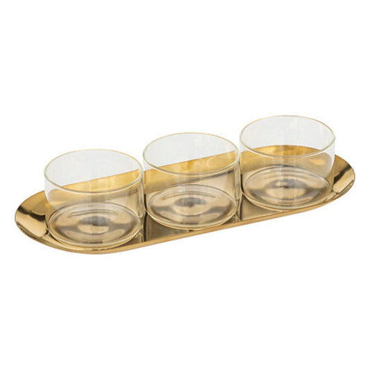 Alpha 55 Set apéritif de 4 pièces, en verre
