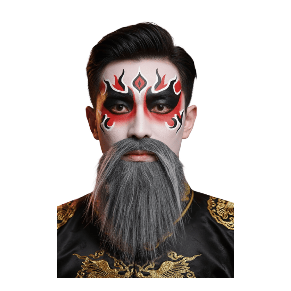 Alpha 55 Set Barbe & Moustache Grisonnantes – Déguisement