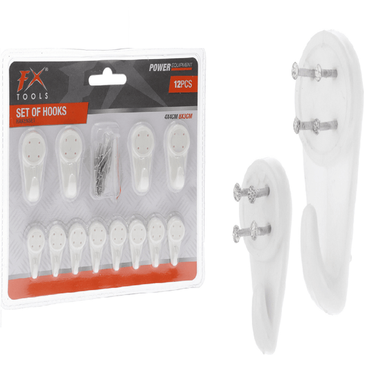 Alpha 55 Set de 12 crochets avec 4 clous