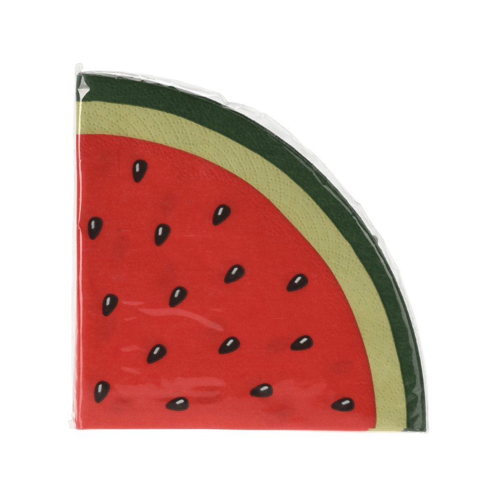 Alpha 55 Set de 12 Serviettes Papier Fruits Ø32 cm