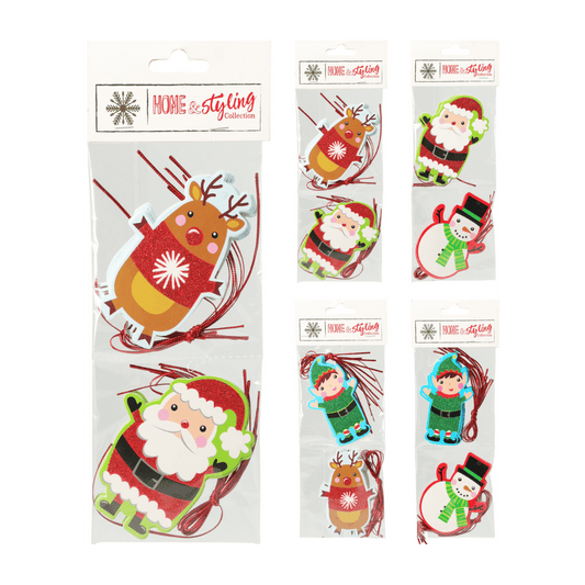 Alpha 55 Set de 16 Étiquettes Cadeau – Décoration Pratique & Chic