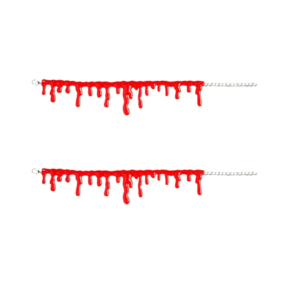 Alpha 55 Set de 2 Bracelets Effet Sang – Halloween