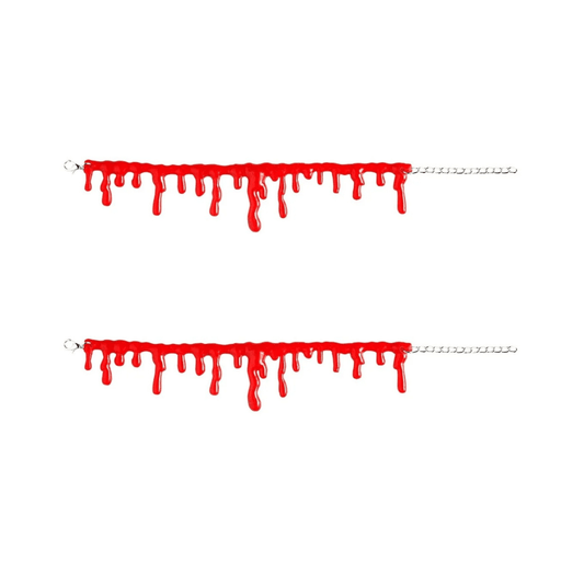Alpha 55 Set de 2 Bracelets Effet Sang – Halloween