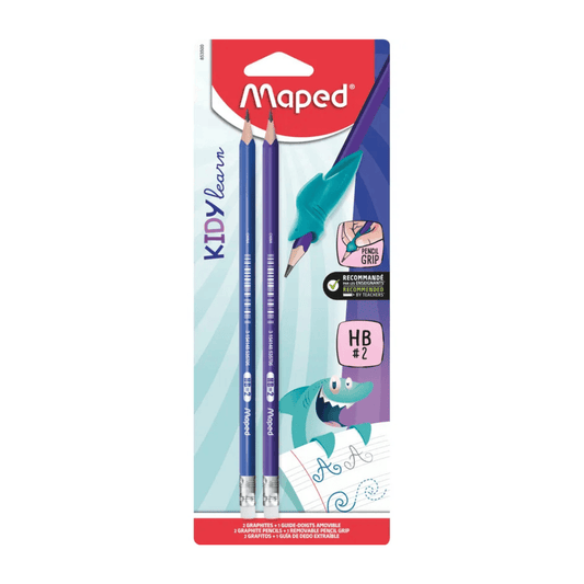 Alpha 55 Set de 2 Crayons HB Black’Peps Kidy Learn