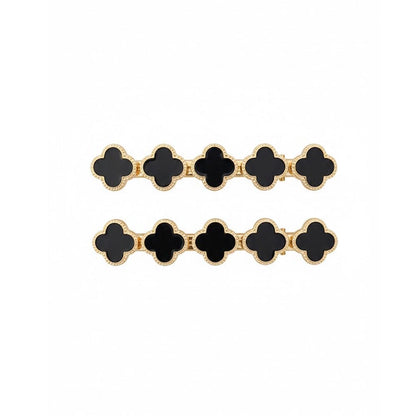 Alpha 55 Set de 2 pinces plates en métal alvéolées