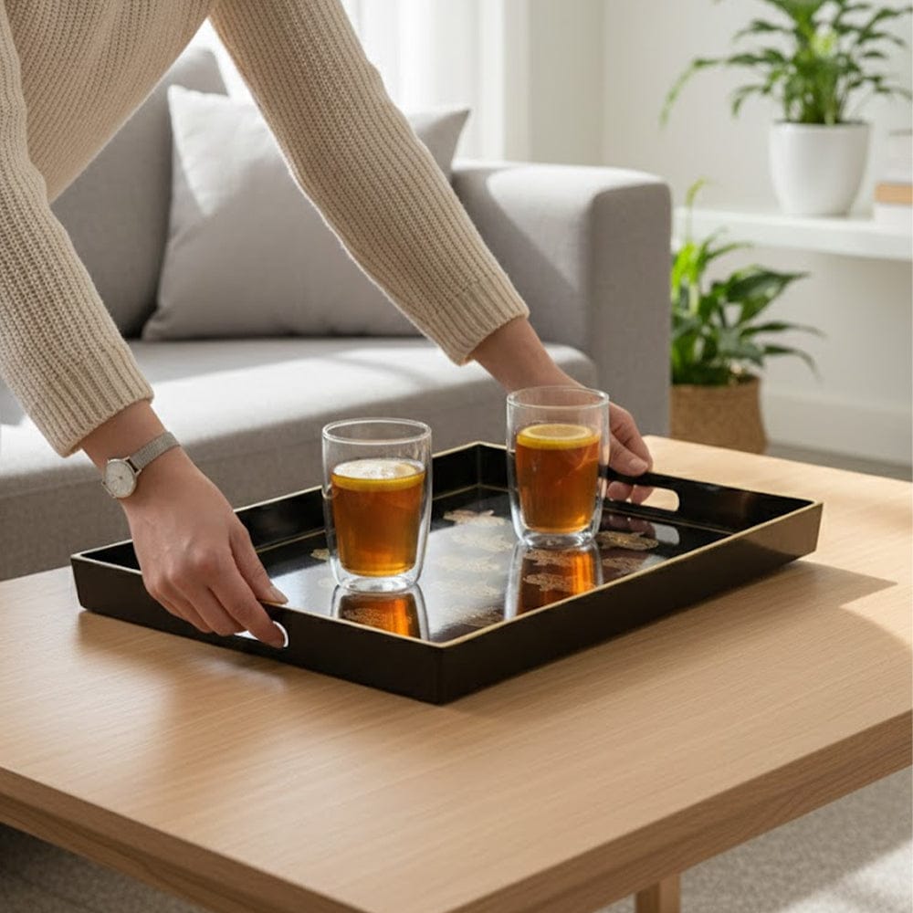 Alpha 55 Set de 2 Plateaux Imprimé Khmissa – Protection & Style