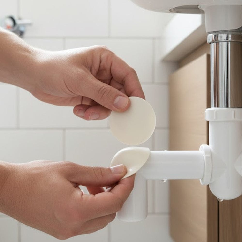 Alpha 55 Set de 2 rubans adhésifs imperméables blanc