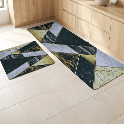 Alpha 55 Set de 2 tapis cuisine imperméables pratiques