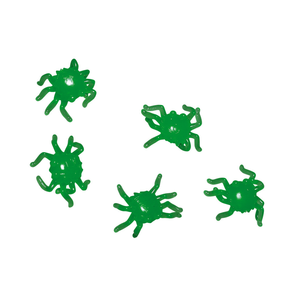 Alpha 55 Set de 20 Araignées GID 2,5 cm – Déco Halloween