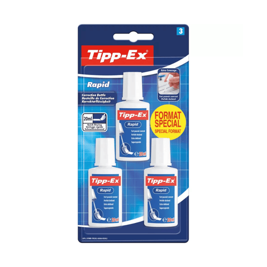 Alpha 55 Set de 3 Correcteurs BIC Tipp-Ex Rapid