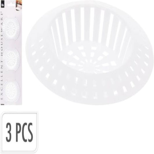 Alpha 55 Set de 3 filtres d'évier en plastique