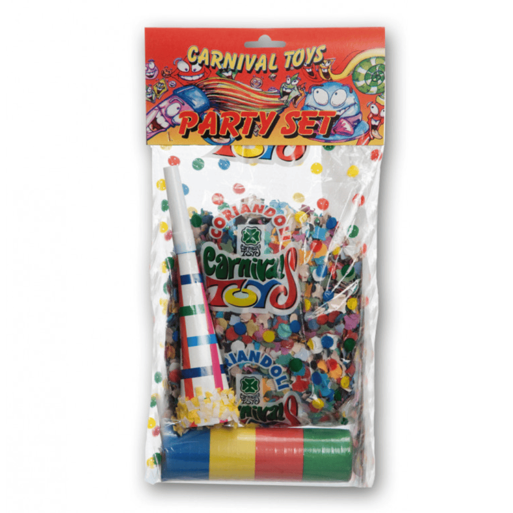 Alpha 55 Set de 3 pièces cotillons – Fêtes & ambiance assurée