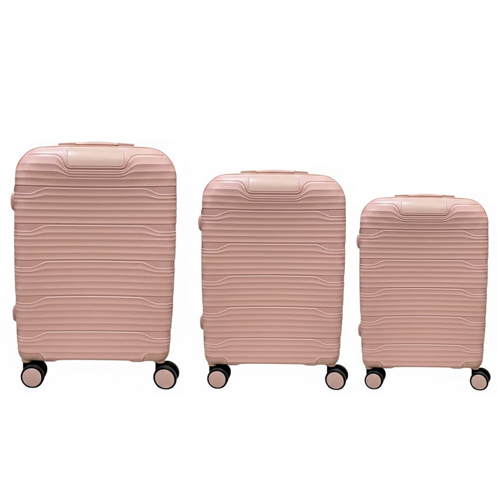 Alpha 55 Set de 3 Valises Rigides 8 Roues – Trio Voyage Confort