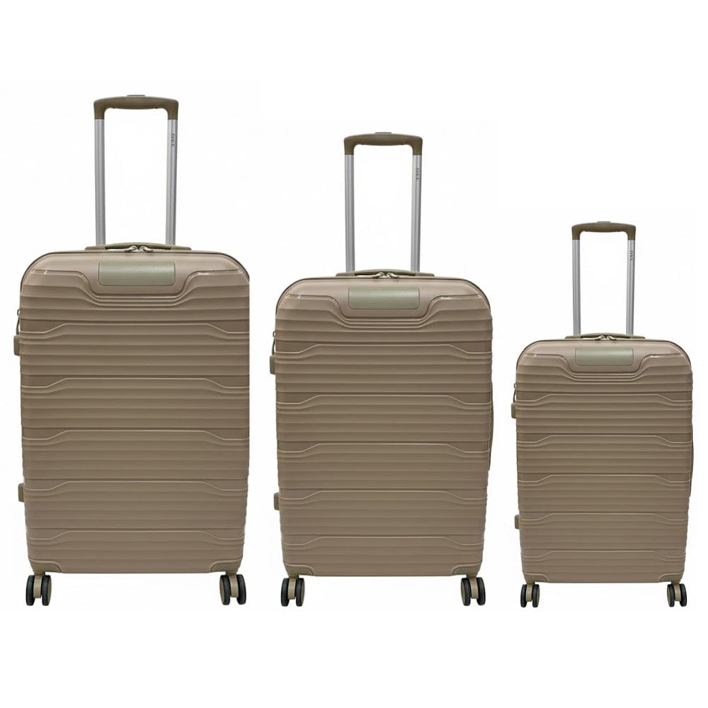 Alpha 55 Set de 3 Valises Rigides 8 Roues – Trio Voyage Confort