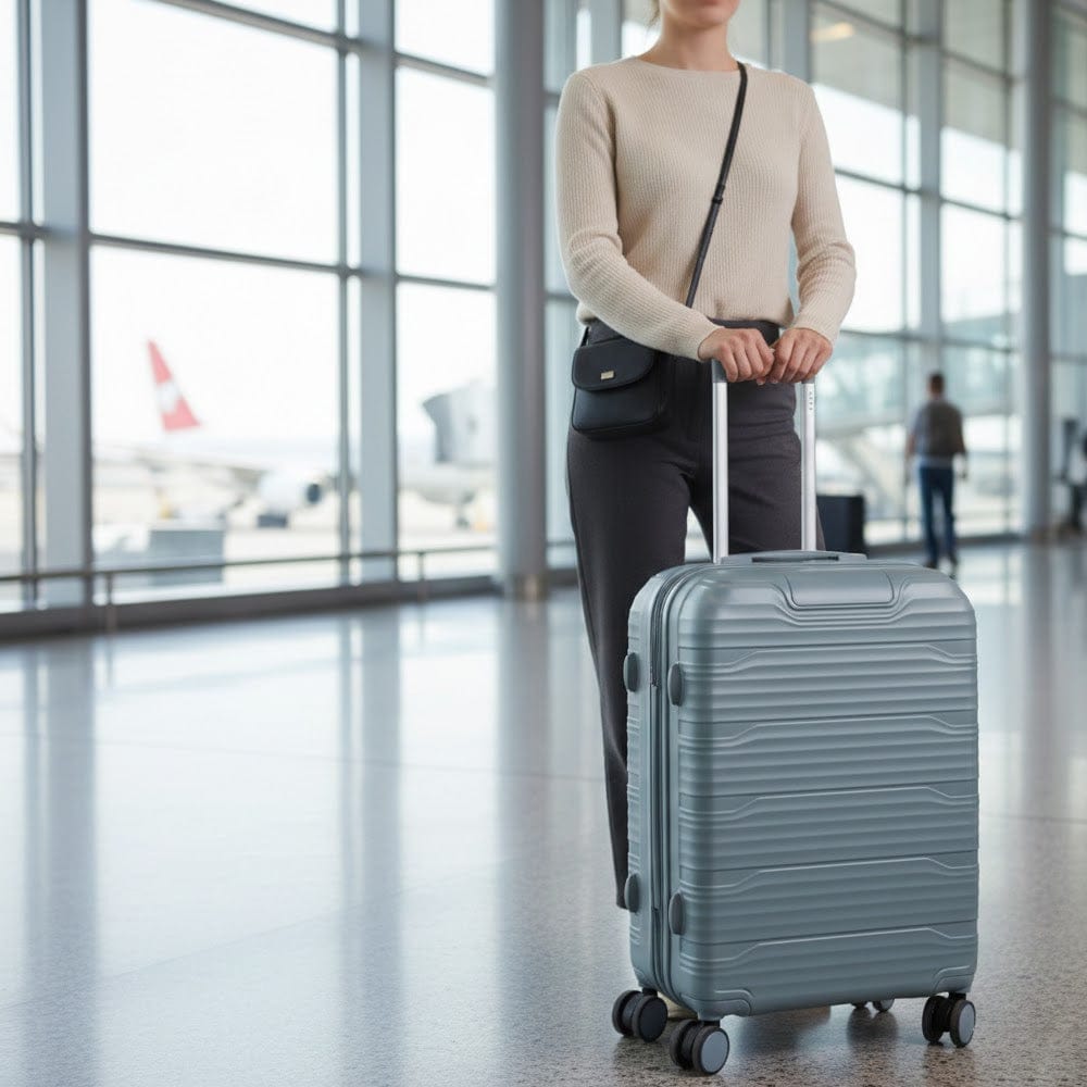 Alpha 55 Set de 3 Valises Rigides 8 Roues – Trio Voyage Confort