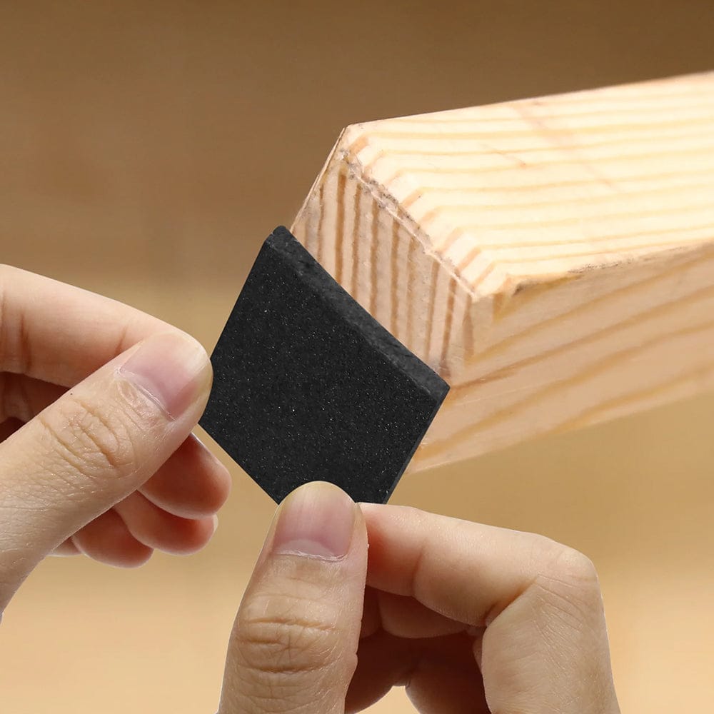 Alpha 55 Set de 32 patins feutre noirs protection sol