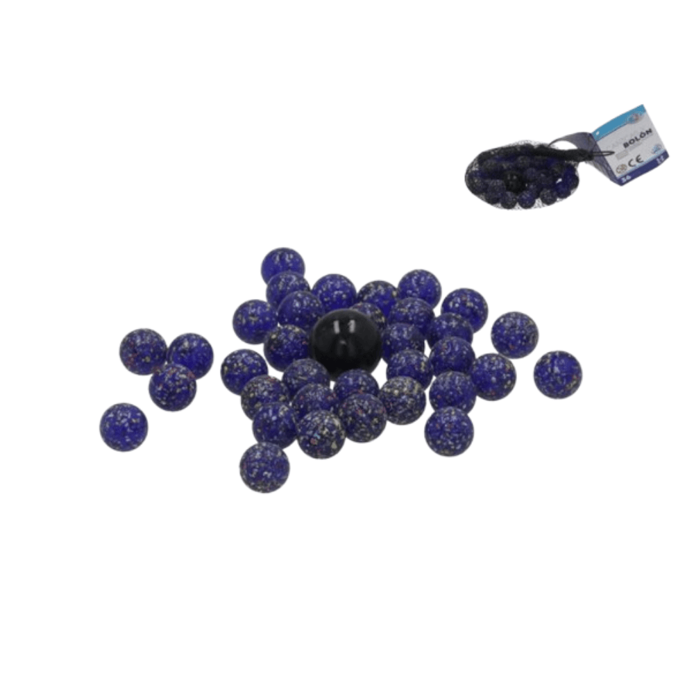 Alpha 55 Set de 35 billes et boulet en verre – Jeu classique