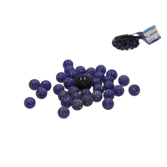 Alpha 55 Set de 35 billes et boulet en verre – Jeu classique