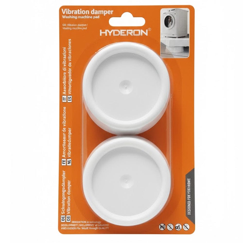 Alpha 55 Set de 4 amortisseurs de vibration en plastique blanc