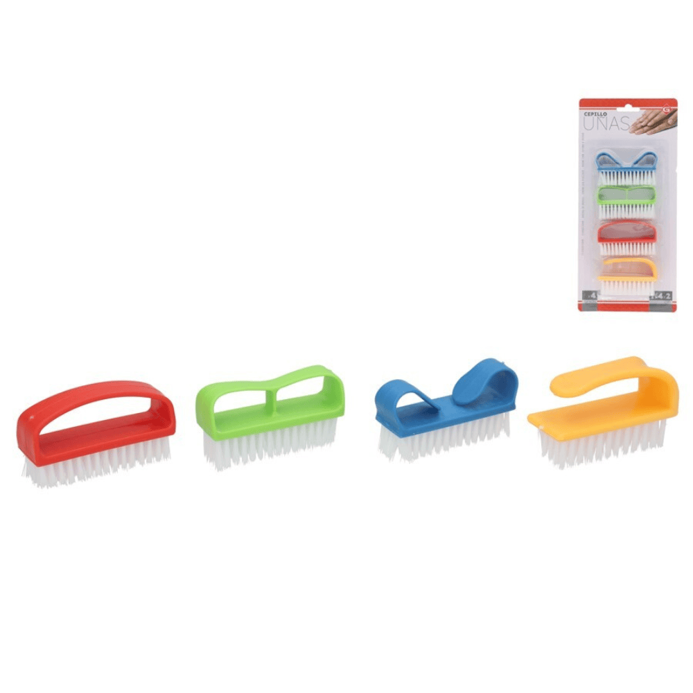 Alpha 55 Set de 4 Brosses à Ongles – Nettoyage Hygiénique