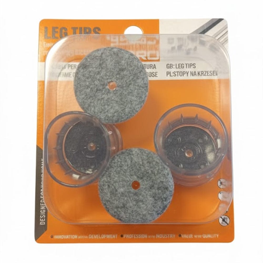 Alpha 55 Set de 4 embouts pied de chaise en feutre