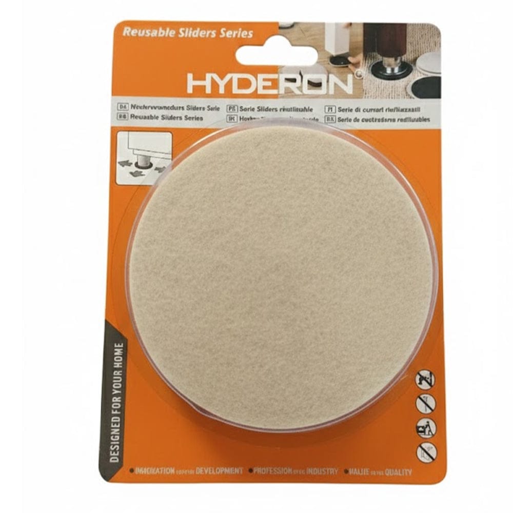 Alpha 55 Set de 4 patins de déplacement meuble en feutre