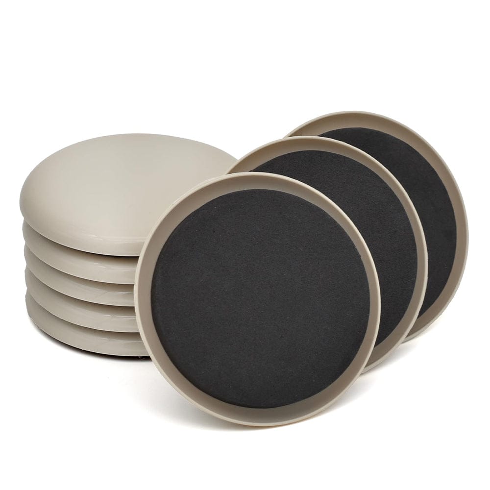 Alpha 55 Set de 4 patins de déplacement meuble en plastique